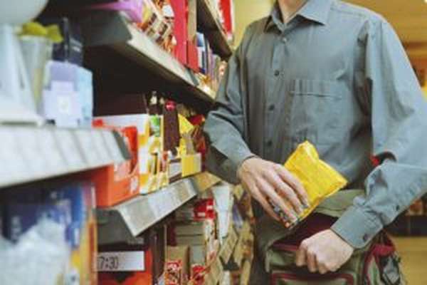 Кражи в продуктовых супермаркетах